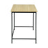 Modern Minimalist Office Desk, Melamine Board & Iron Frame - NORIX