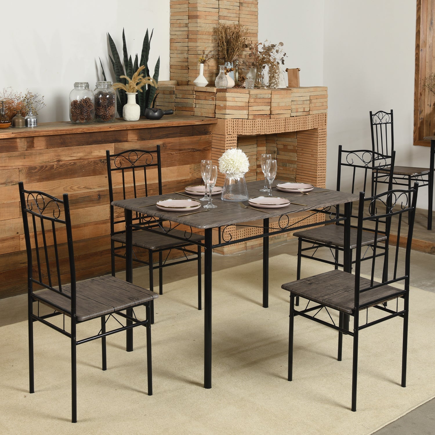 Norseman Dining Table Set
