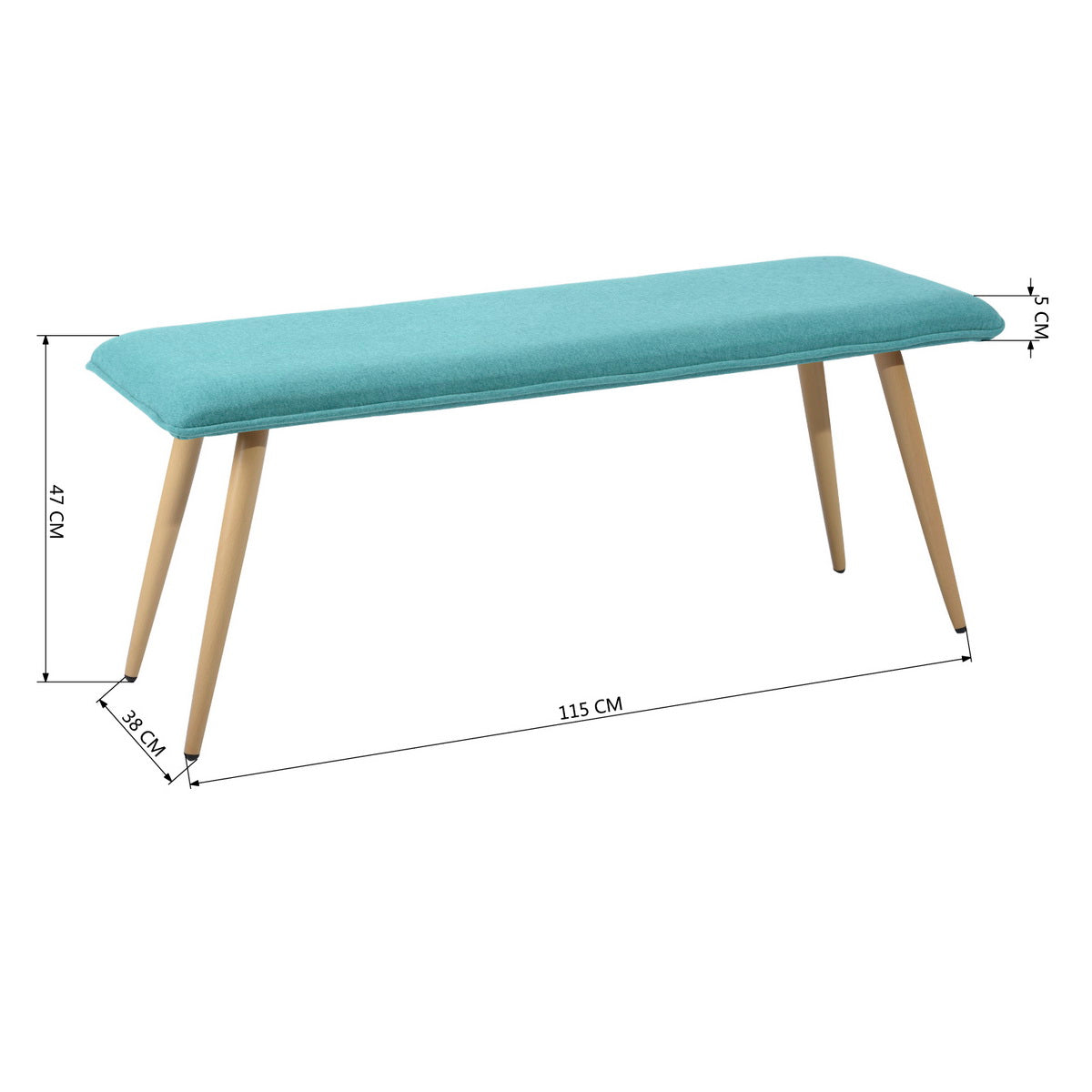 Nuhu Upholstery Bench