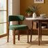Orthodomatic Modern Minimalist Dining Chair, Sleek Design - NURO