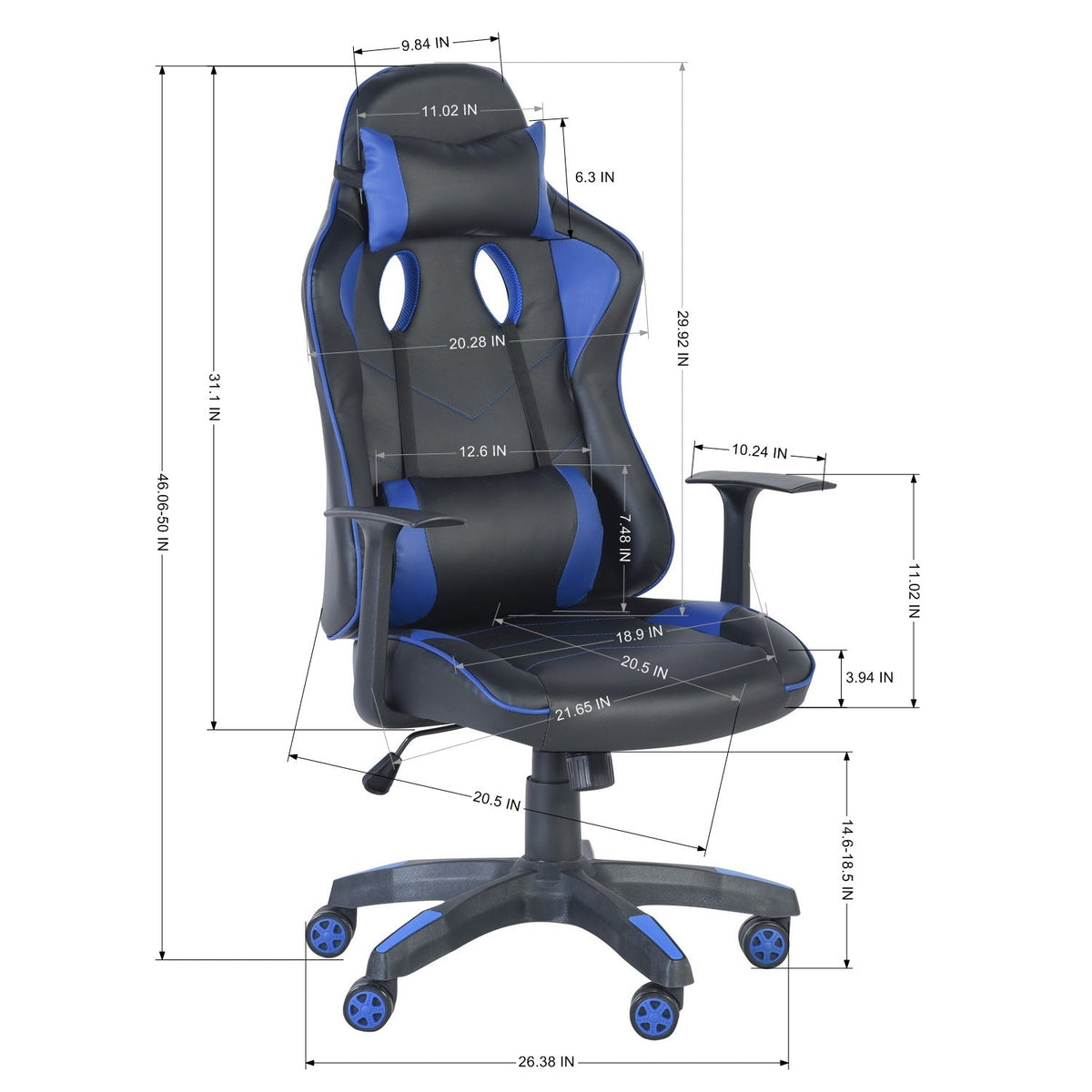 Opulent High Back Game Chair