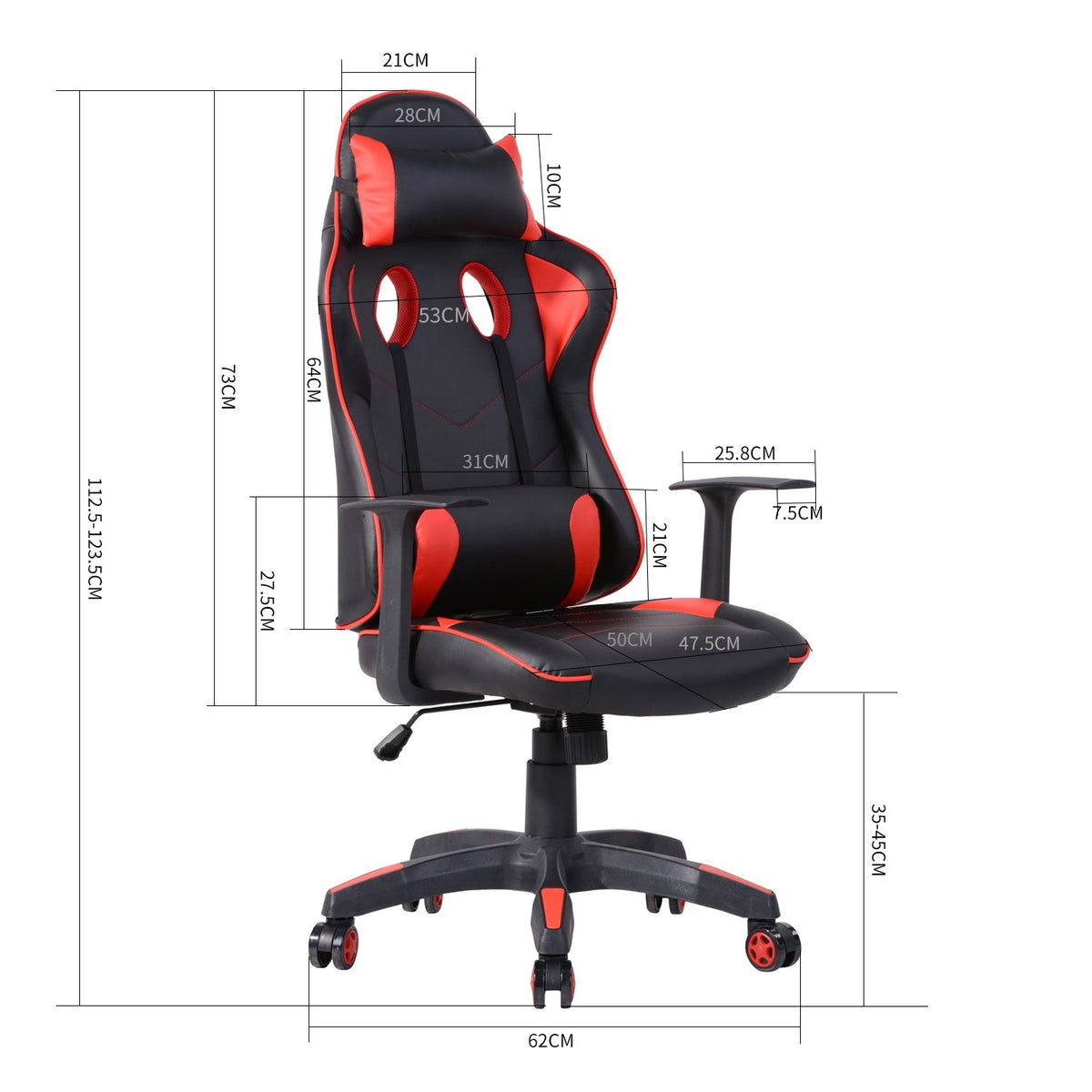 Opulent High Back Game Chair