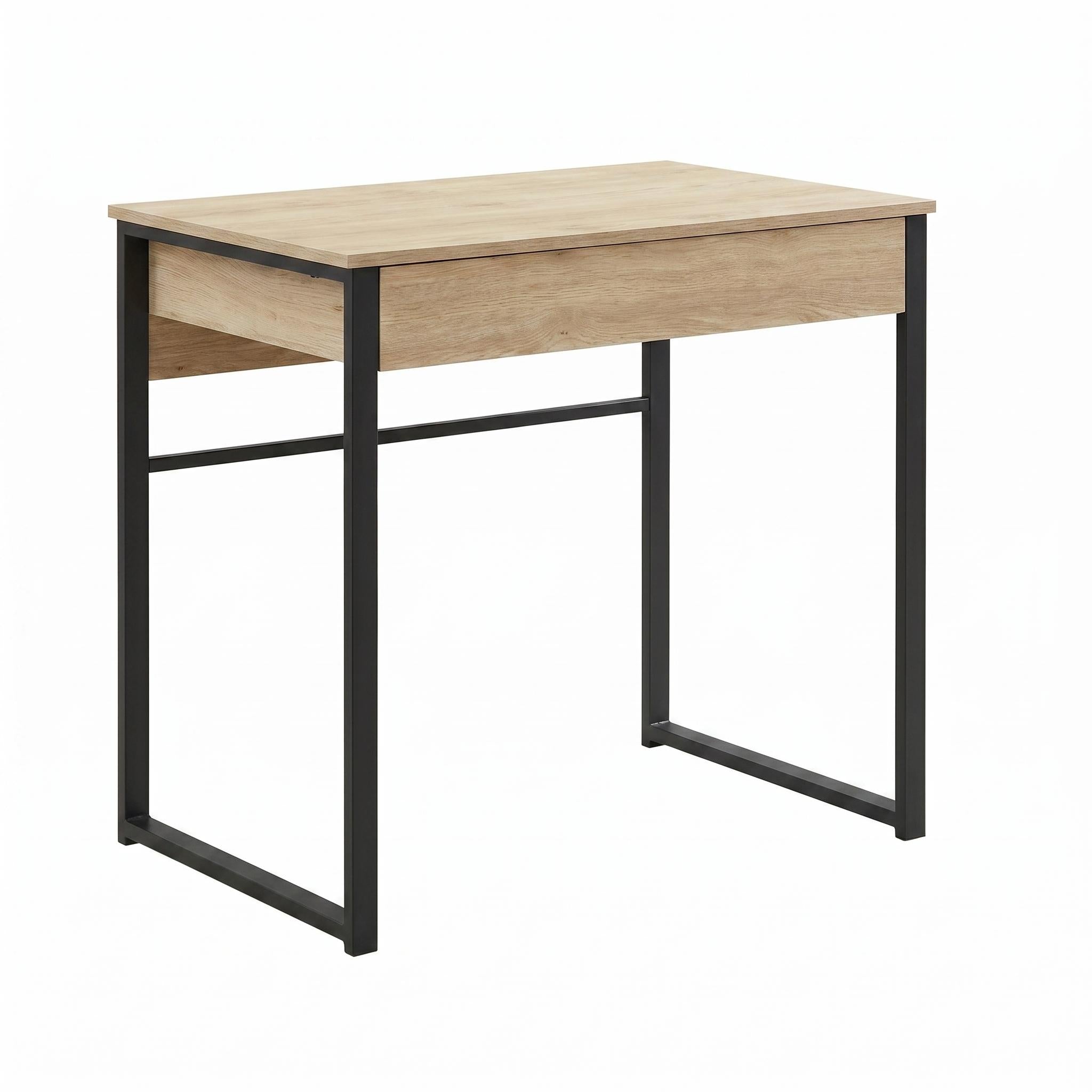 Modern Minimalist Desk, Melamine Board & Iron Frame - ORAX