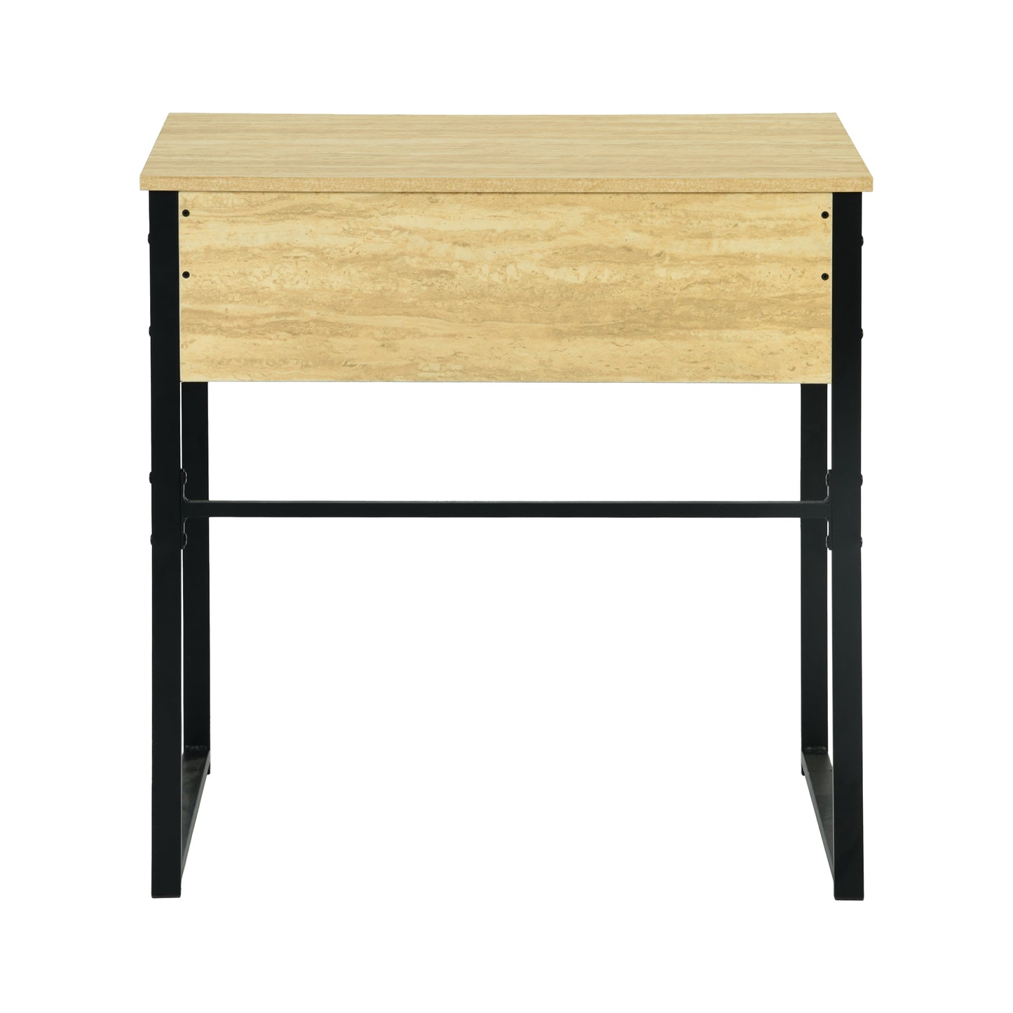 Modern Minimalist Desk, Melamine Board & Iron Frame - ORAX