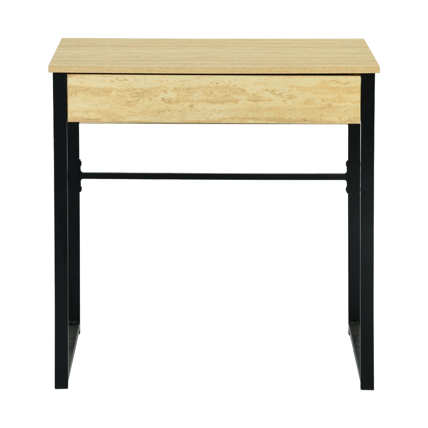 Modern Minimalist Desk, Melamine Board & Iron Frame - ORAX
