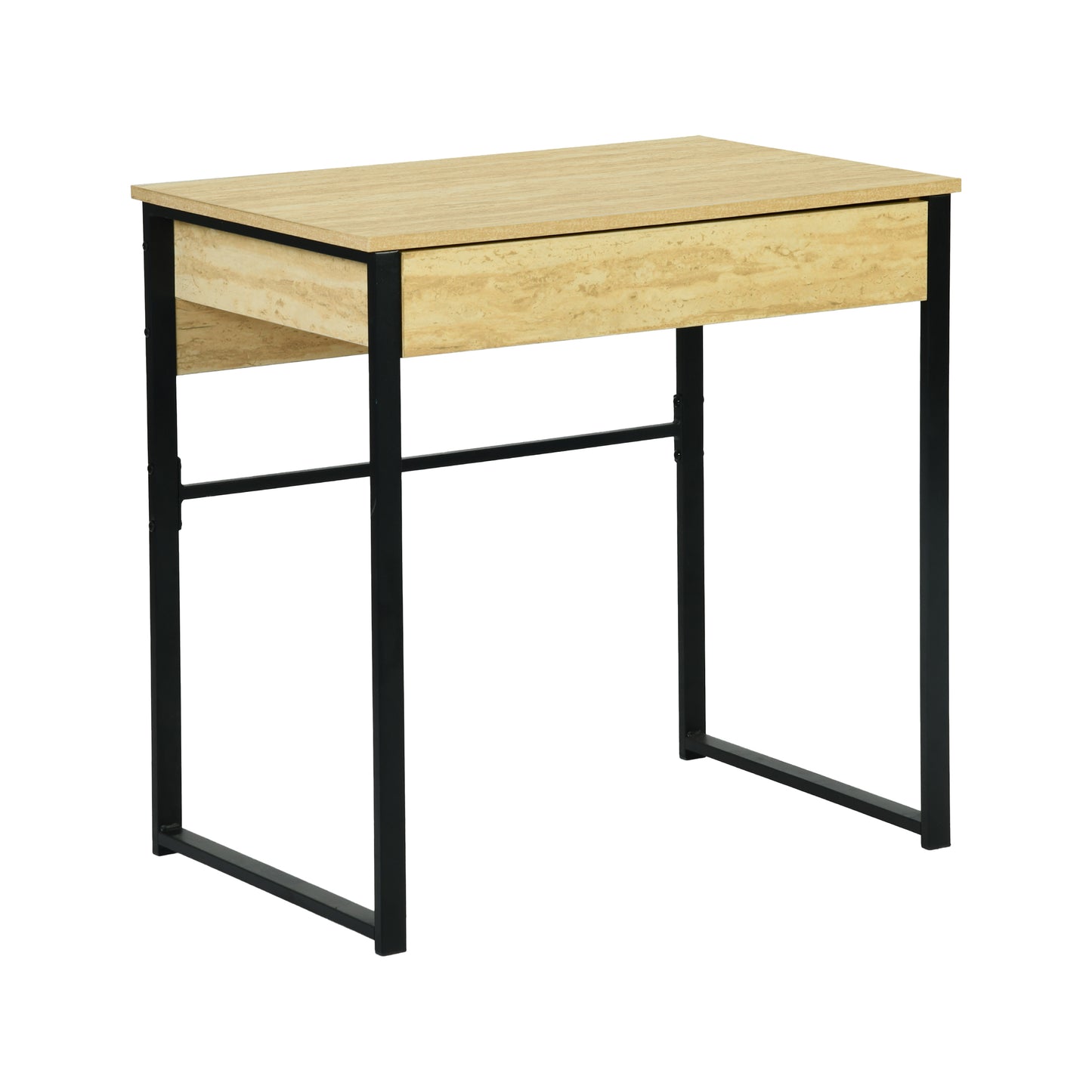 Modern Minimalist Desk, Melamine Board & Iron Frame - ORAX