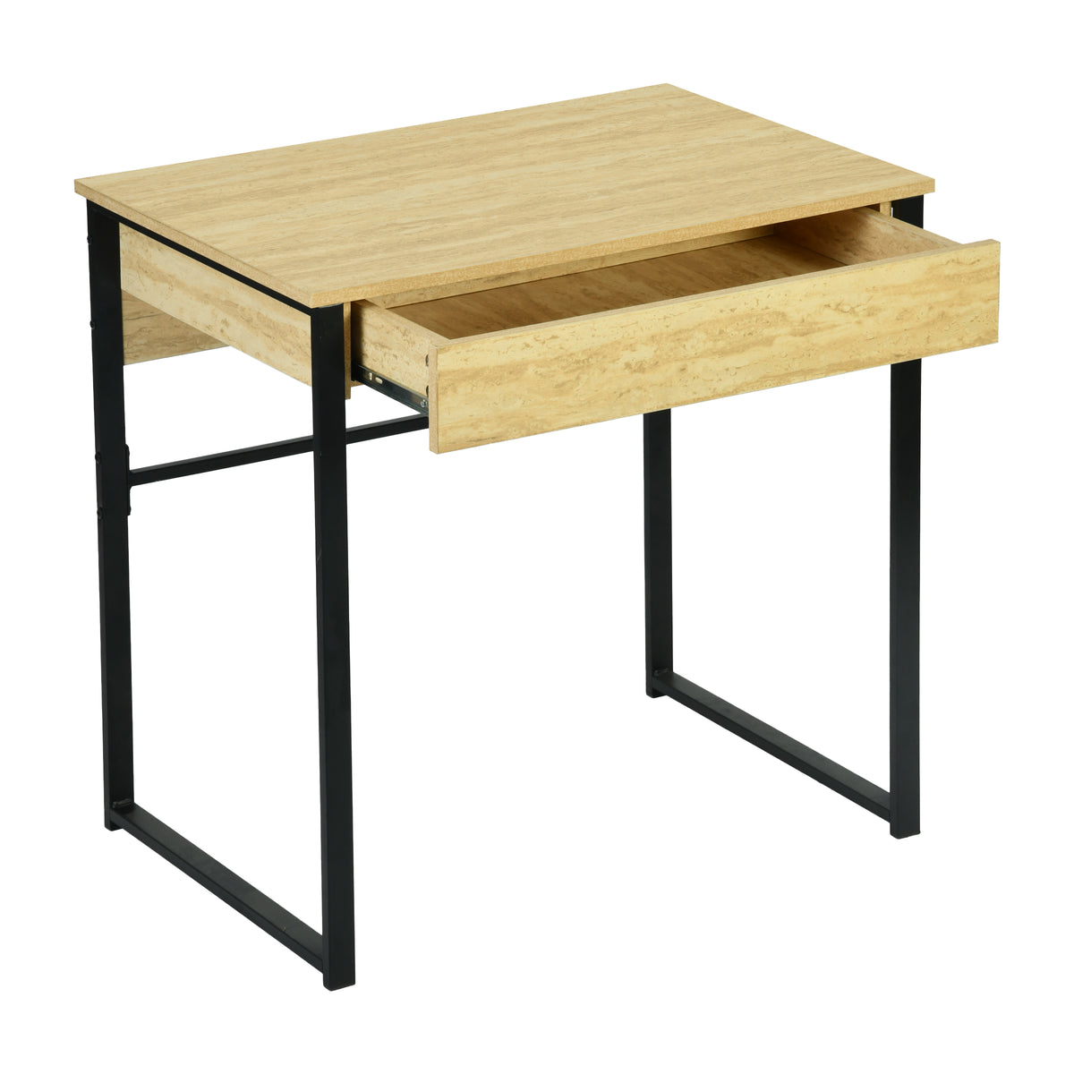 Modern Minimalist Desk, Melamine Board & Iron Frame - ORAX
