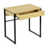 Modern Minimalist Desk, Melamine Board & Iron Frame - ORAX