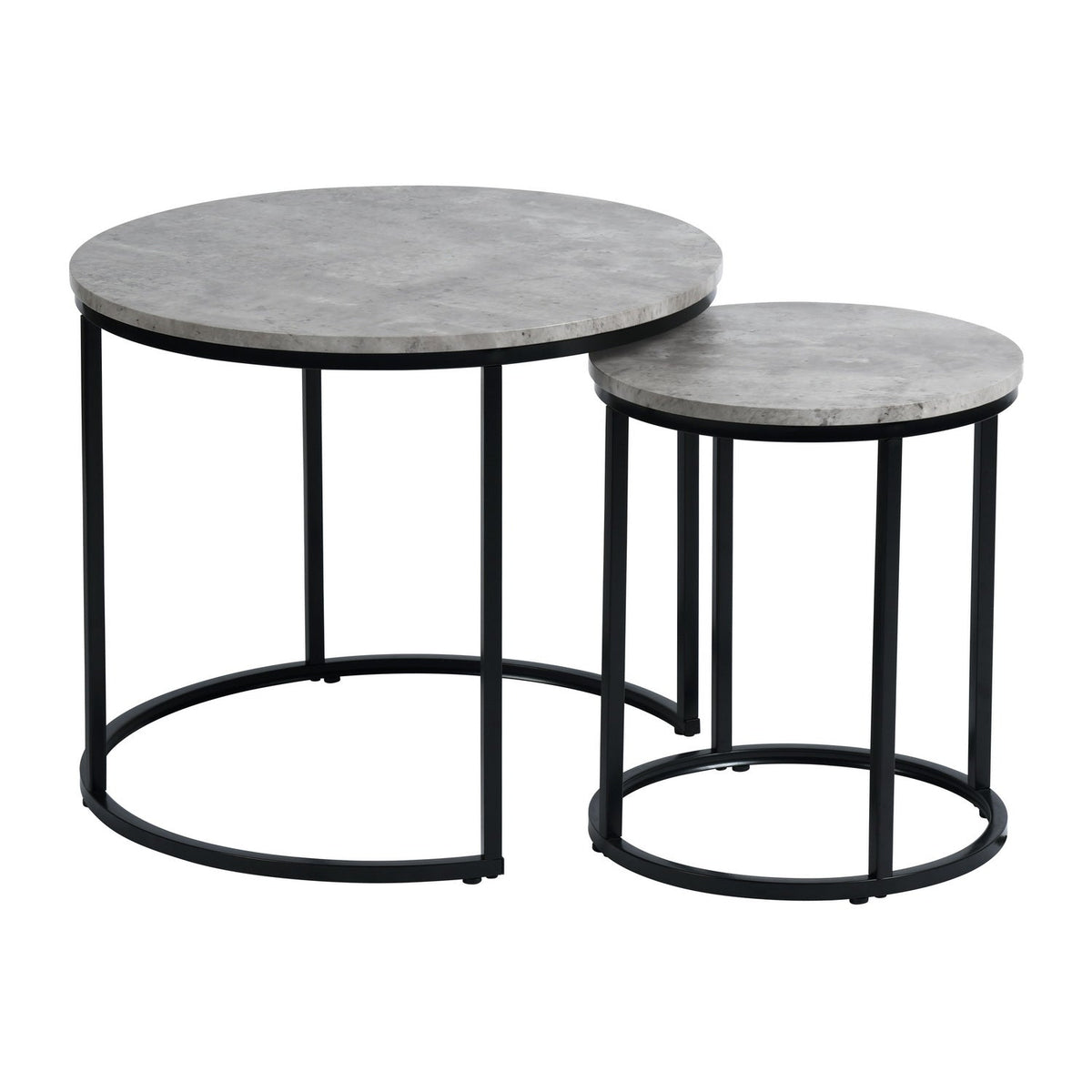 Osric Round Shape Nest Table Set