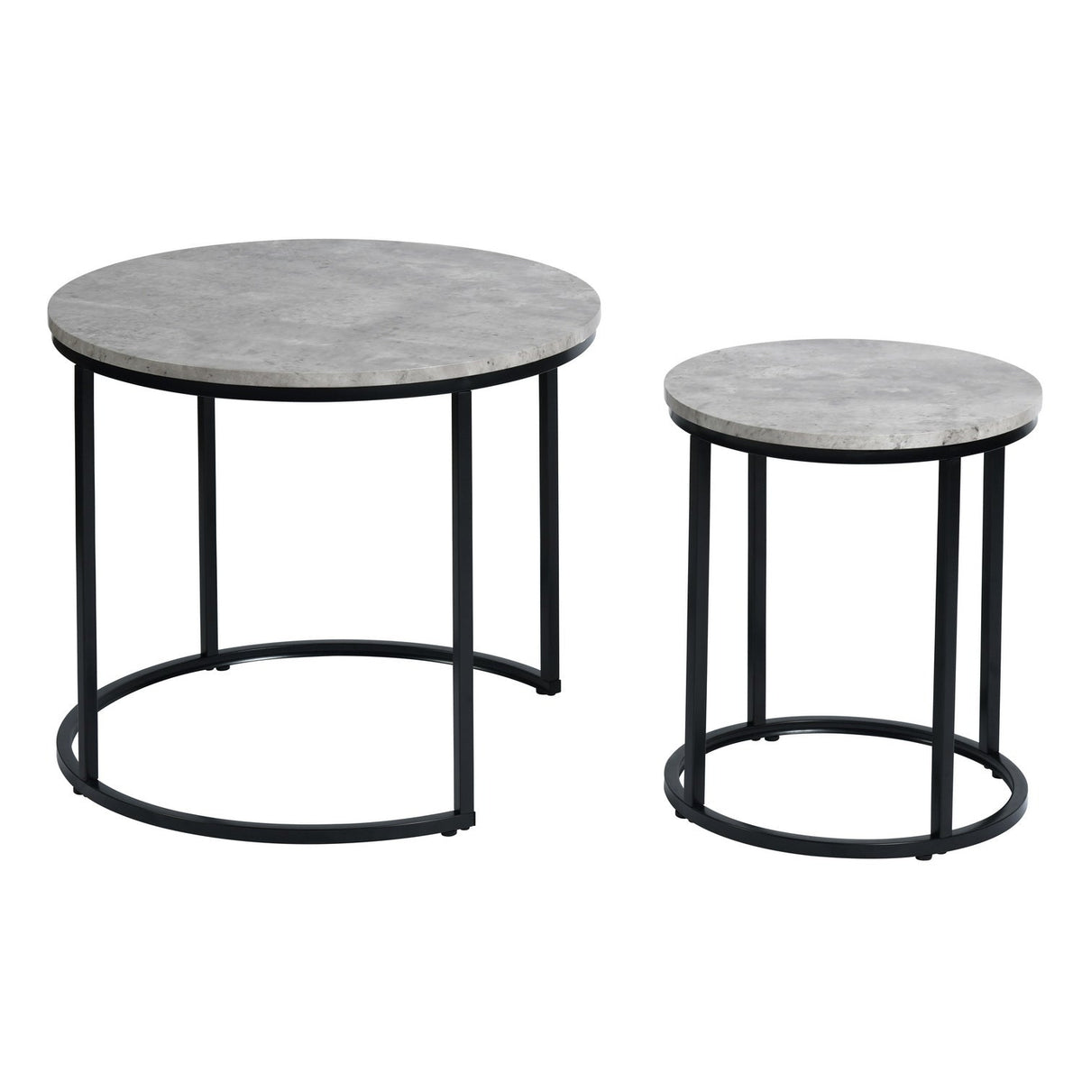 Osric Round Shape Nest Table Set
