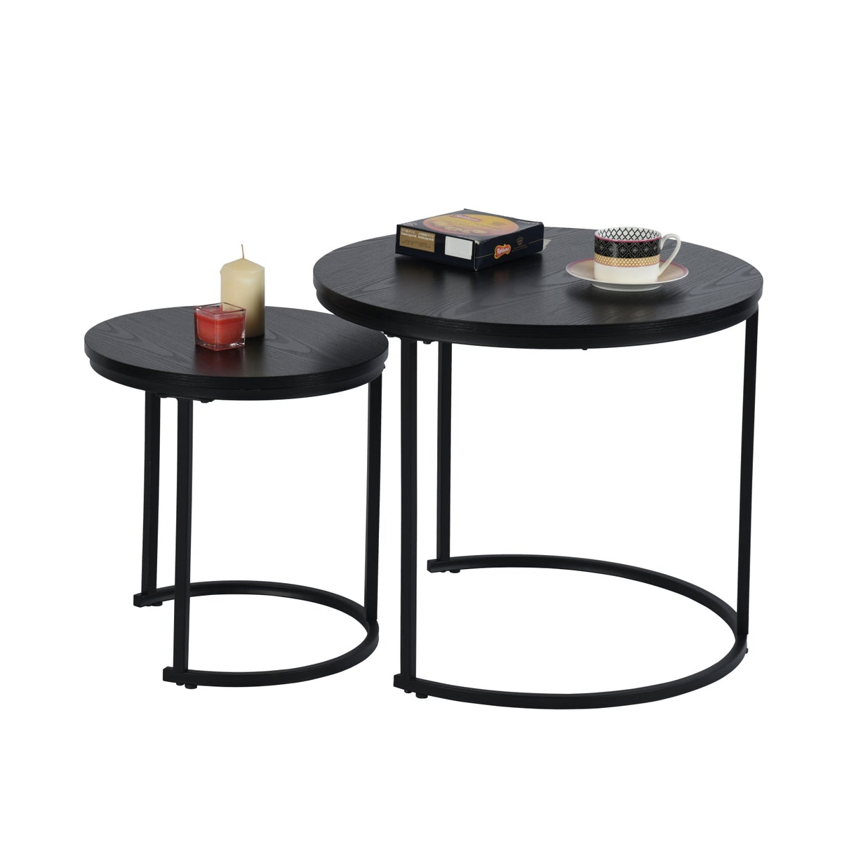 Osric Round Shape Nest Table Set