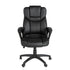 Modern Ergonomic PU Office Chair – PACCO BLACK