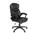 Modern Ergonomic PU Office Chair – PACCO BLACK