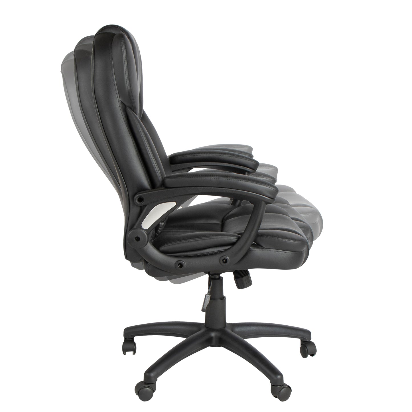 Modern Ergonomic PU Office Chair – PACCO BLACK