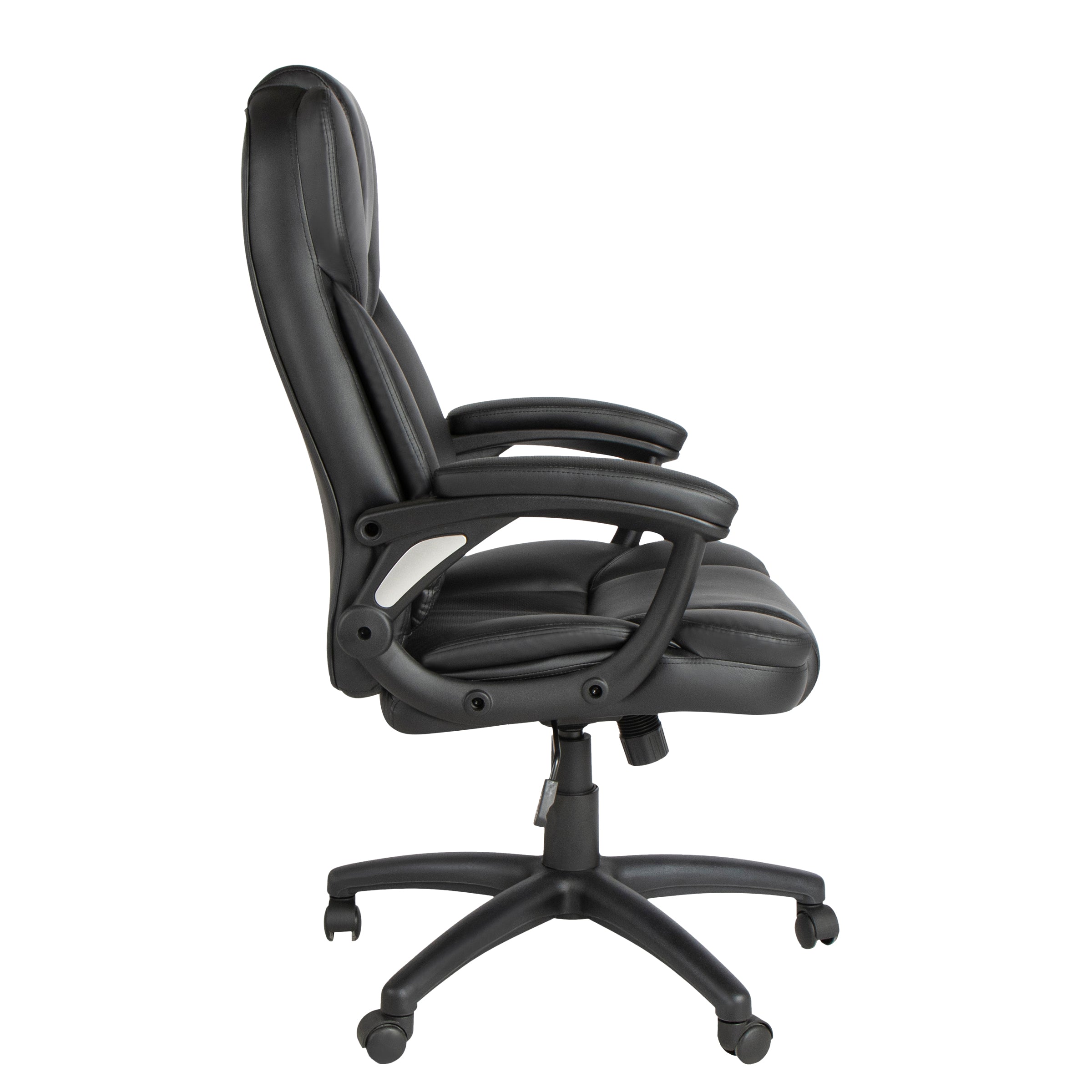 Modern Ergonomic PU Office Chair – PACCO BLACK