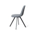Modern Grey Fabric Dining Set, Metal Frame - SUNFLOWER LUMOS 4PCS