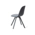 Modern Grey Fabric Dining Set, Metal Frame - SUNFLOWER LUMOS 4PCS