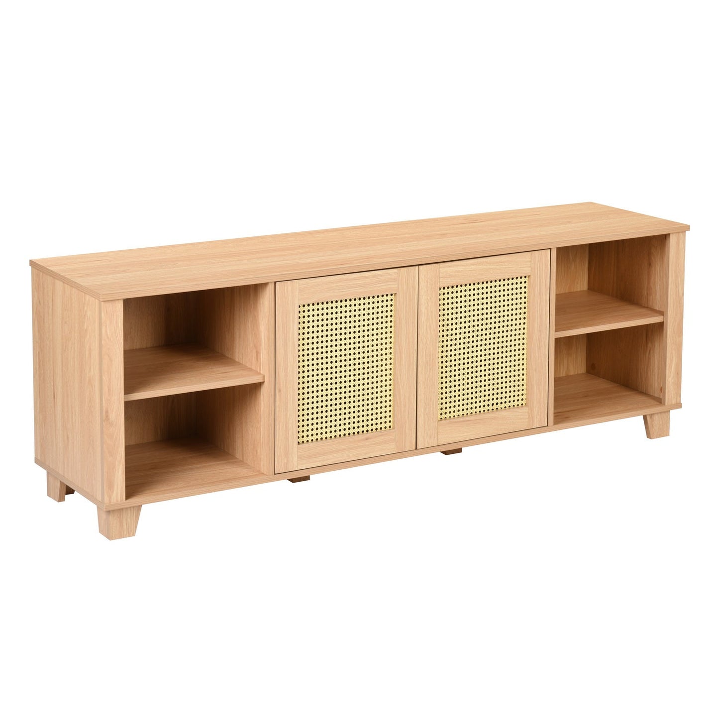Panya Faux Rattan Tv Stand