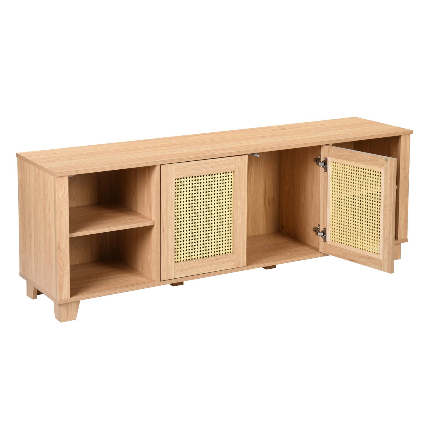 Panya Faux Rattan Tv Stand
