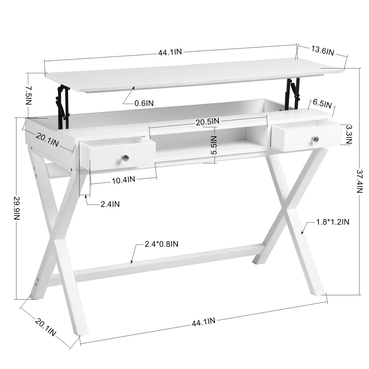 Parca Lift Up Working Table