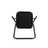 Modern Black PVC Dining Chair Set - 6PCS