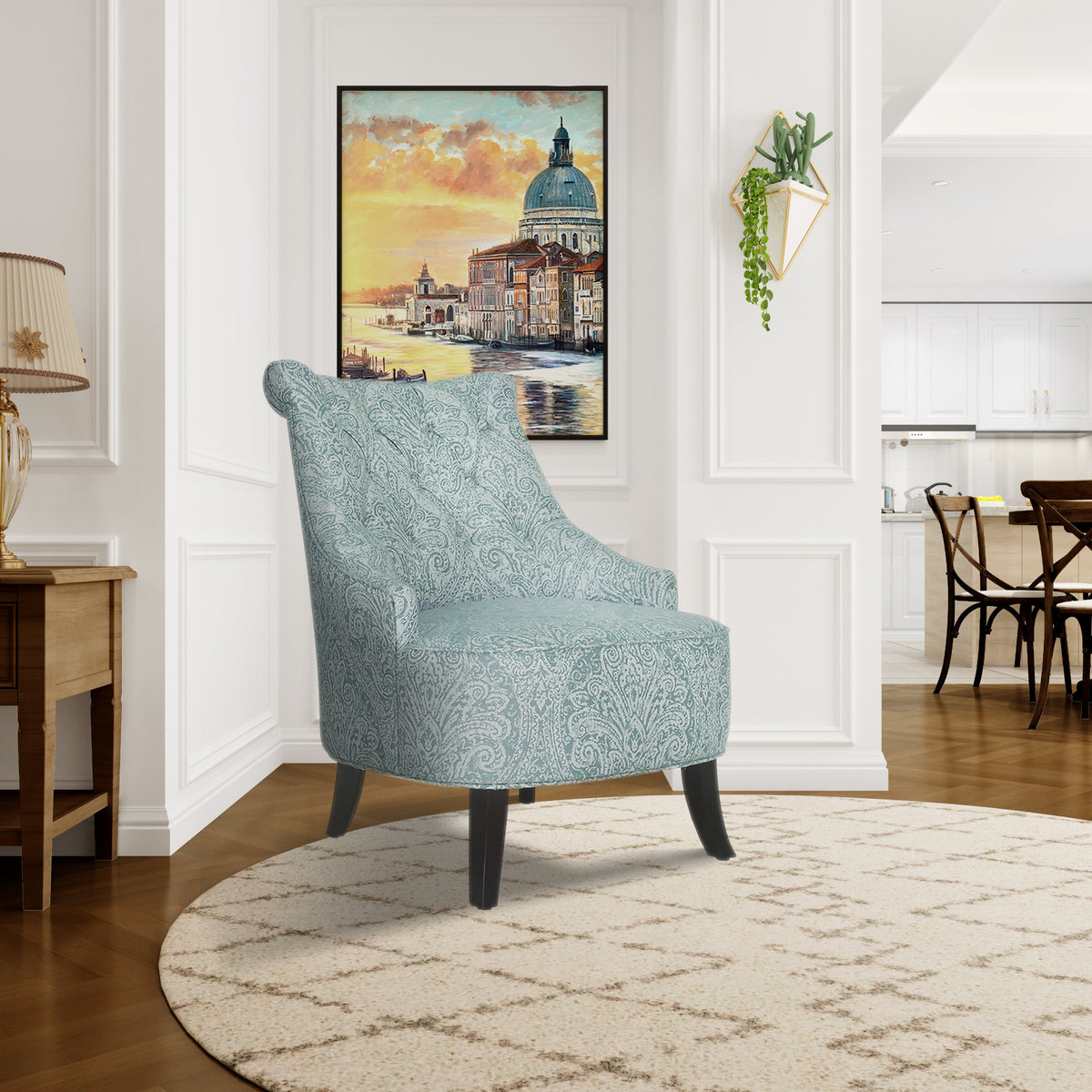 Pearce Solid Wood Accent Chair