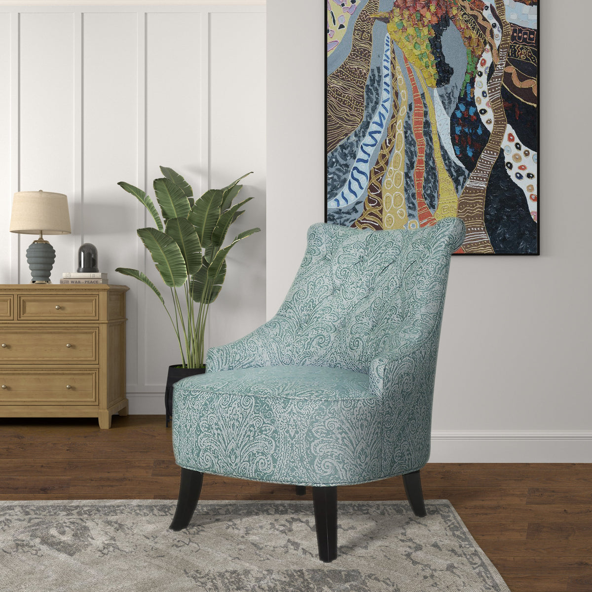 Pearce Solid Wood Accent Chair