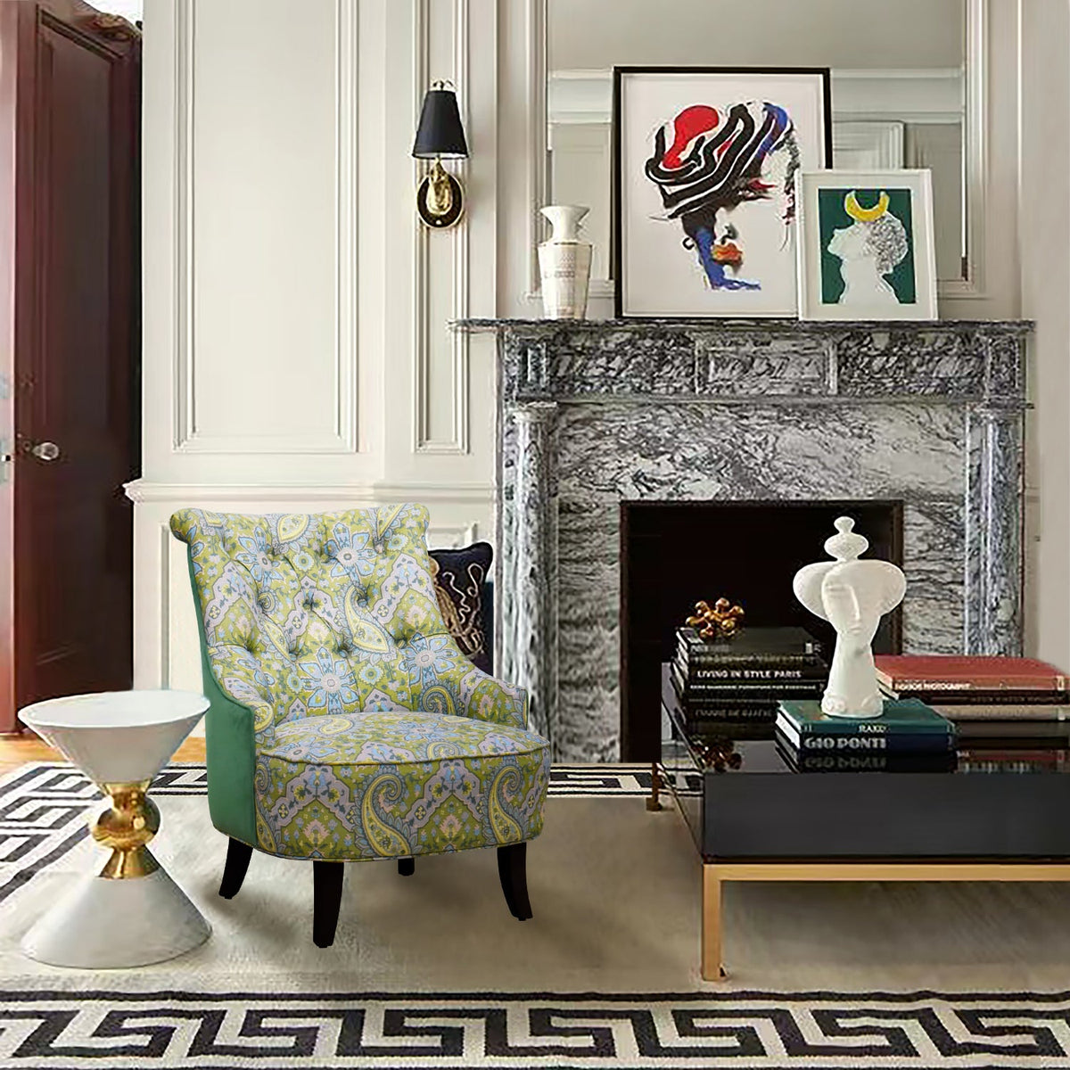 Pearce Solid Wood Accent Chair