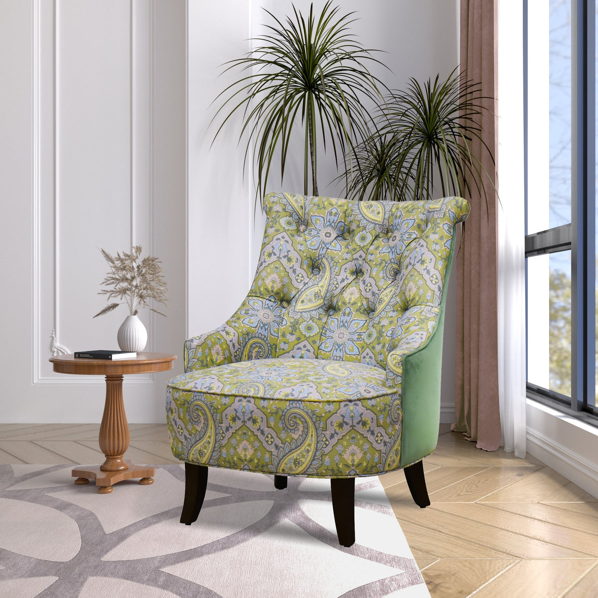 Pearce Solid Wood Accent Chair