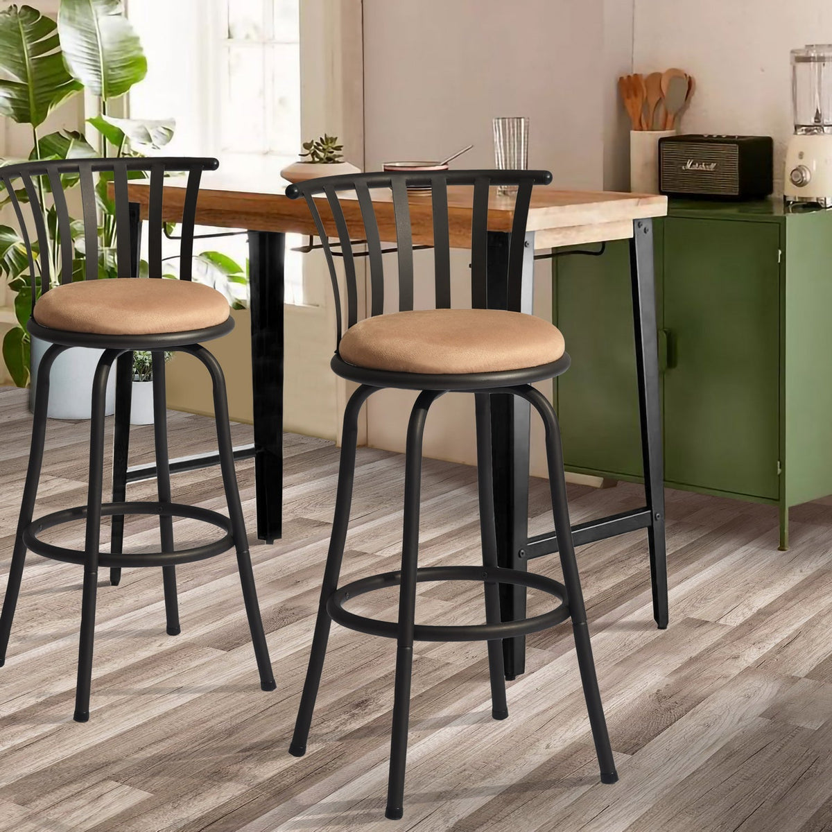 Pistil Swivel Barstool
