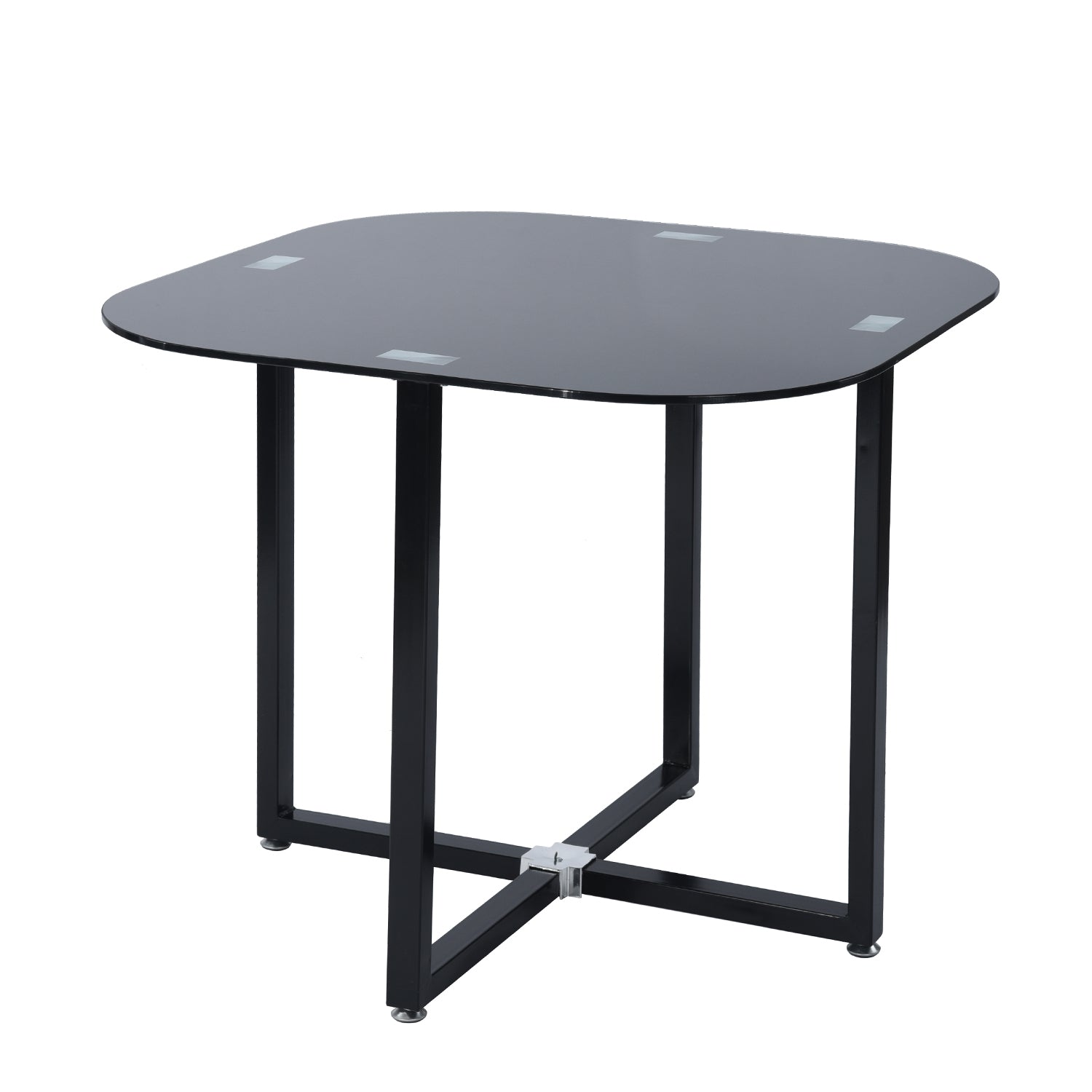 Modern Grey Fabric Dining Set - PIZZA SMALL