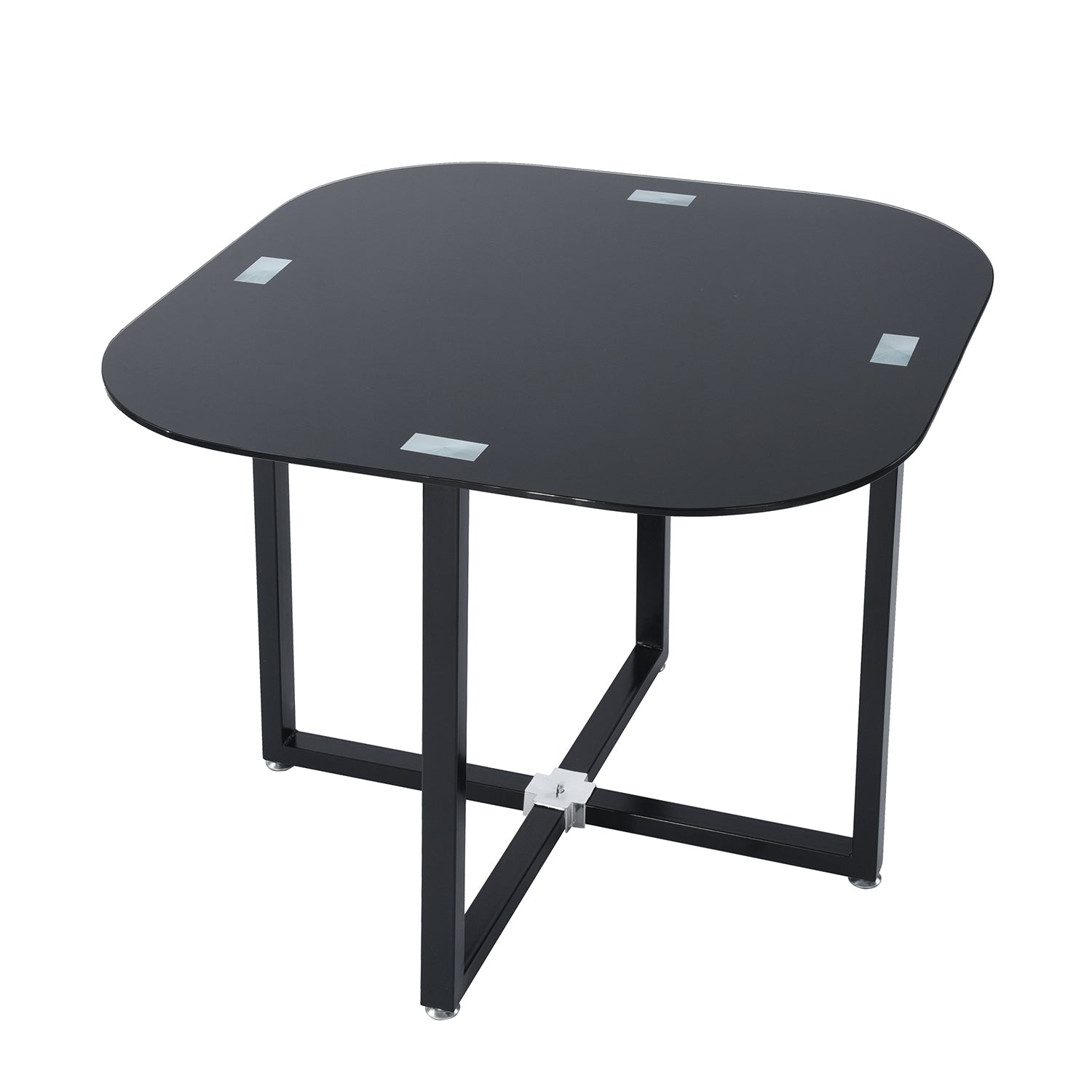 Modern Grey Fabric Dining Set - PIZZA SMALL