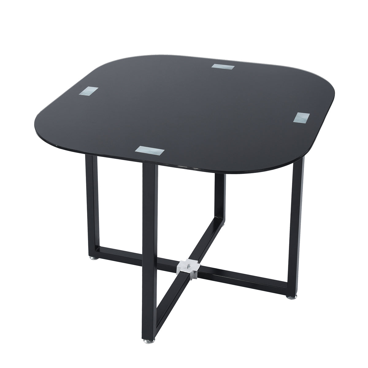Modern Grey Fabric Dining Set - PIZZA SMALL