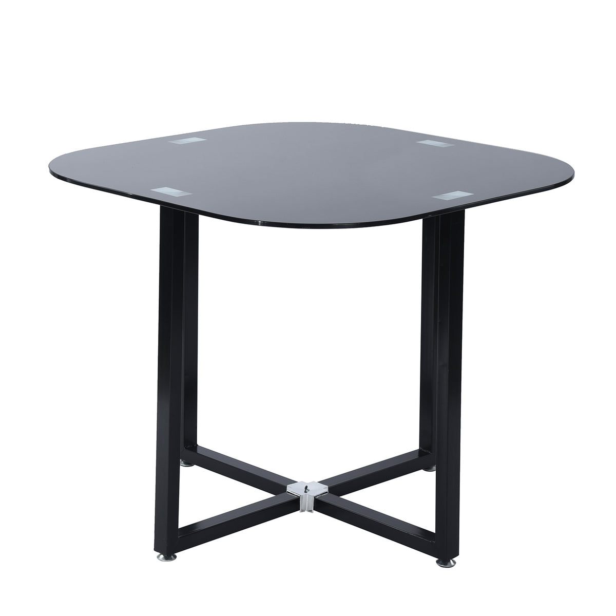 Modern Grey Fabric Dining Set - PIZZA SMALL