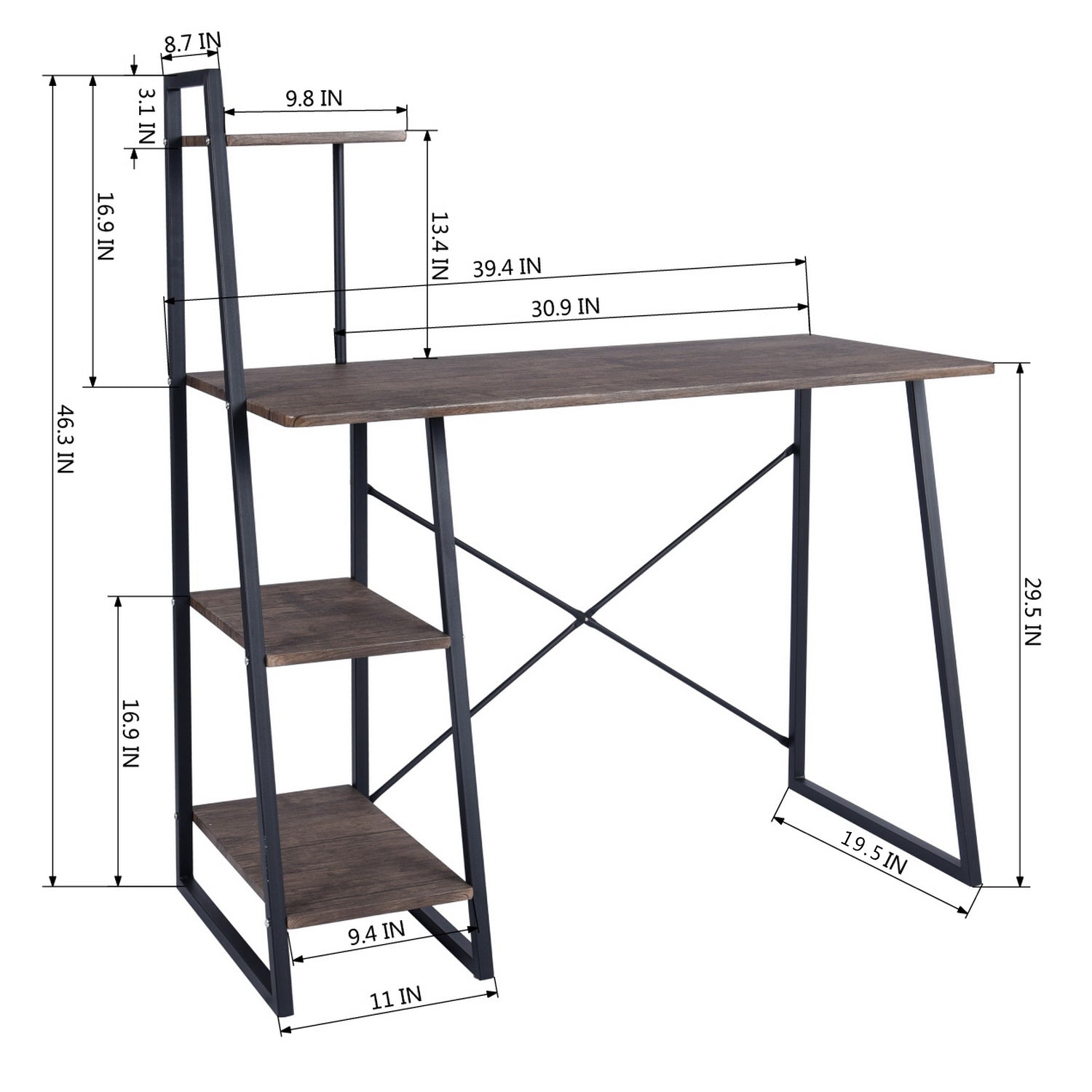 Pouchu Computer Table