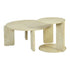 Modern Minimalist Coffee Table, MDF Painted Finish - PYRIX