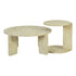 Modern Minimalist Coffee Table, MDF Painted Finish - PYRIX