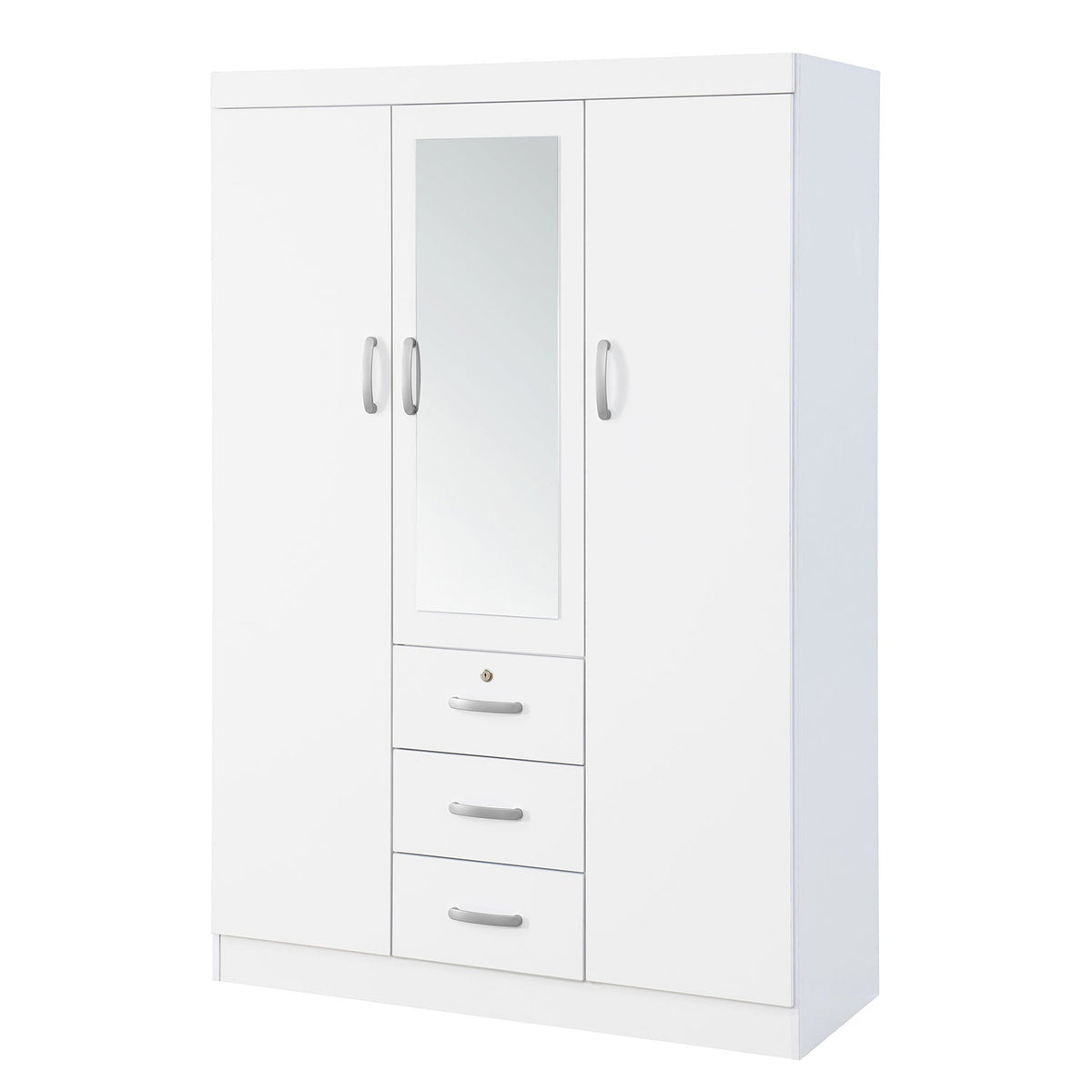 Porkliver Wardrobe With Mirror