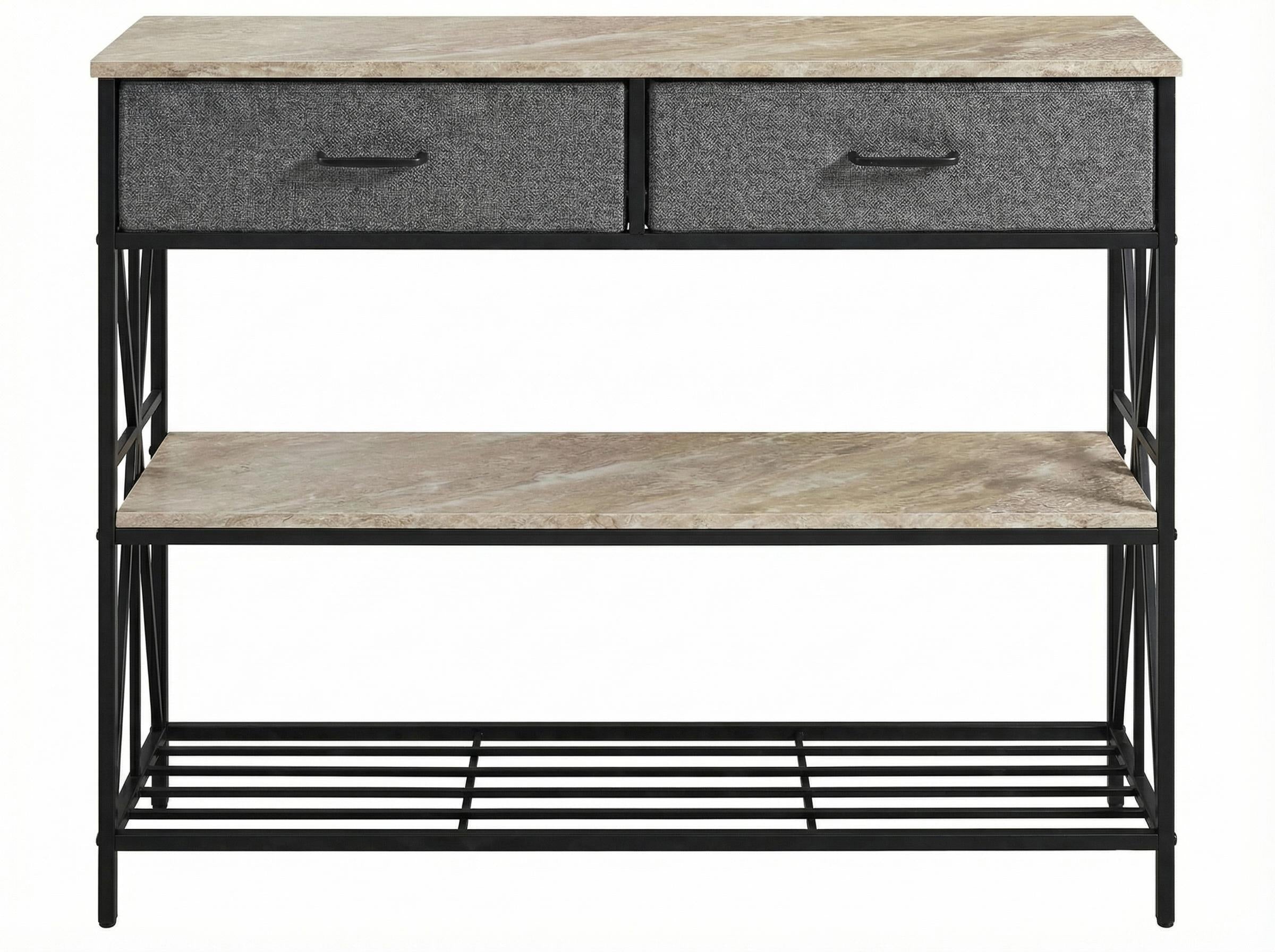 Modern Sideboard, Sleek Storage Cabinet - QEXO