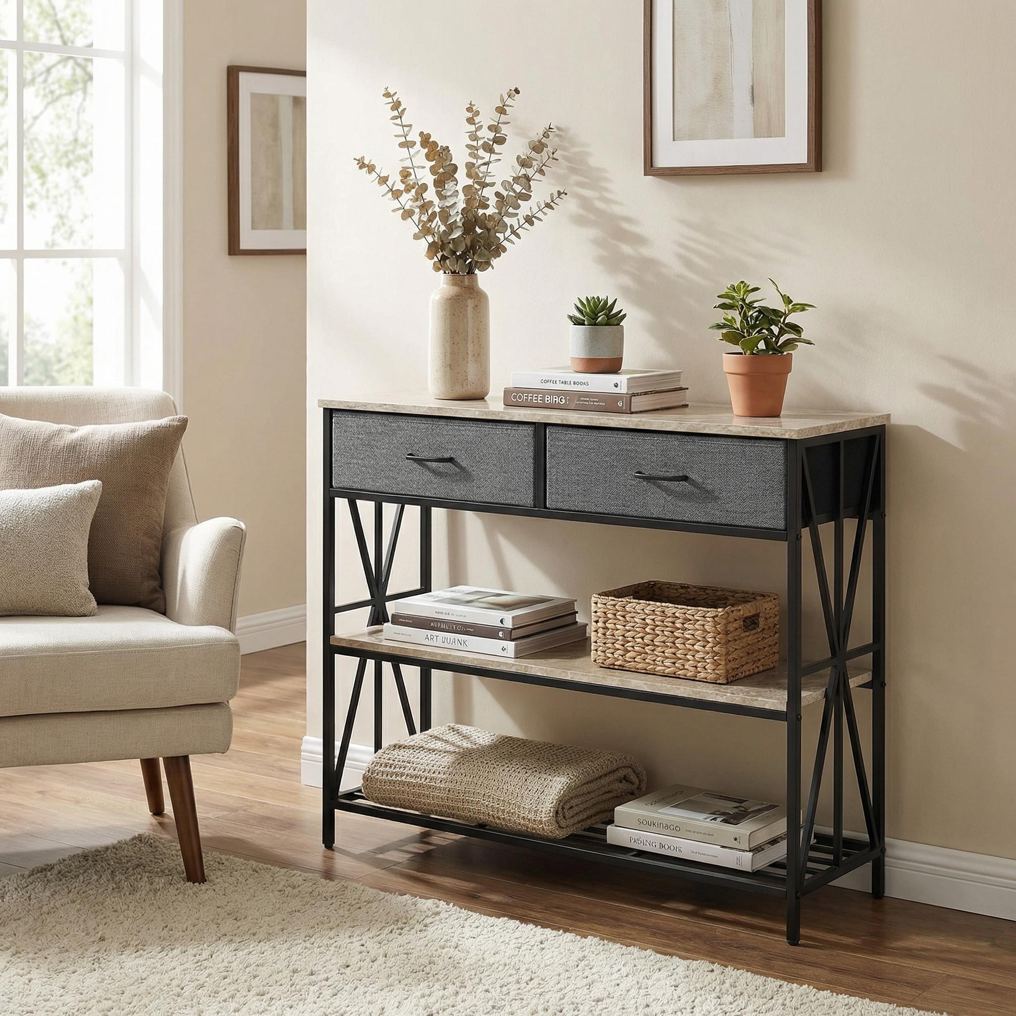 Modern Sideboard, Sleek Storage Cabinet - QEXO