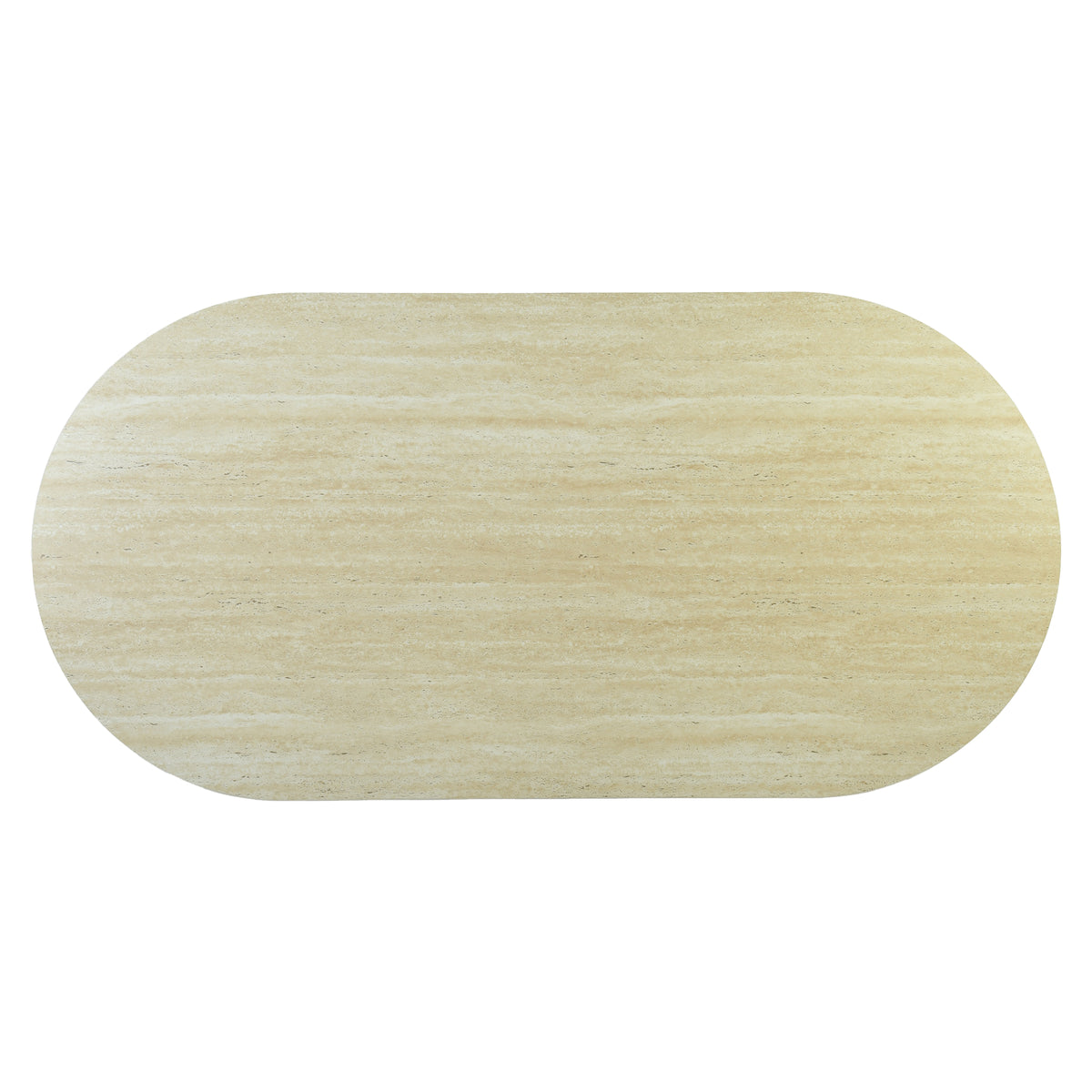 Modern Travertine-Style Dining Table – LOMARA