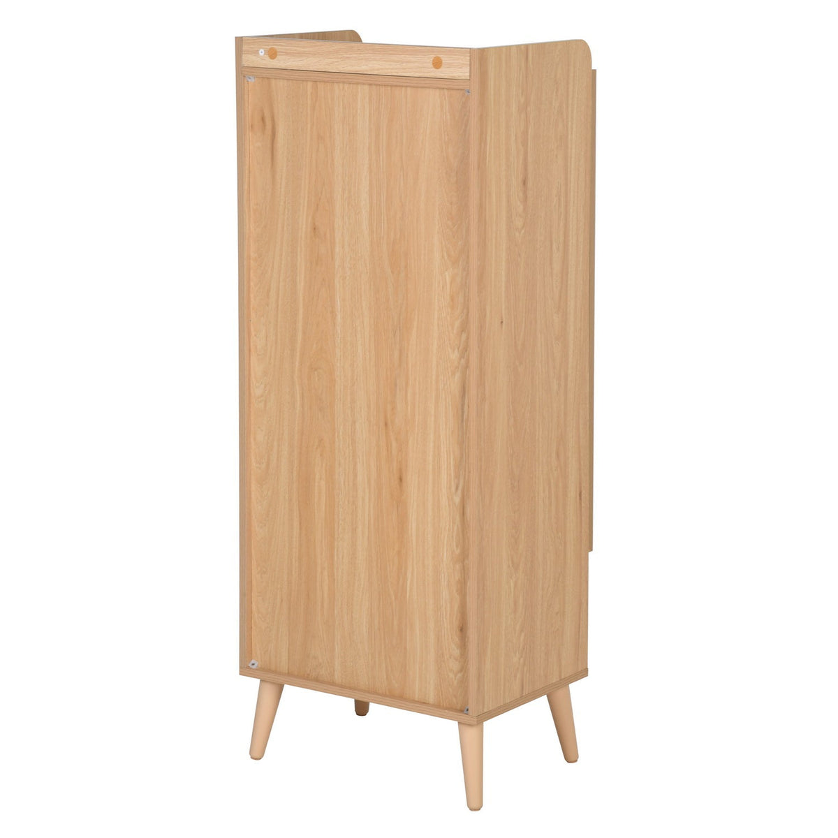 Queralt Faux Rattan Shoe Cabinet