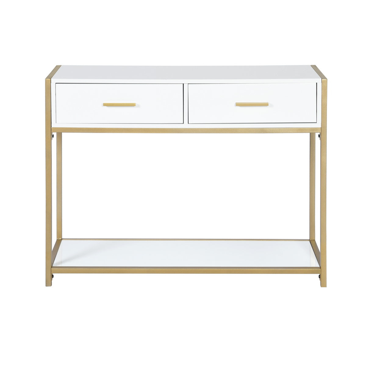 Quick 2 Drawers Console Table