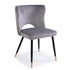Modern Velvet Dining Chair, Metal Legs – RANGE JOANNA GREY