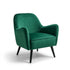 Modern Accent Velvet Chair - RELPHE GREEN