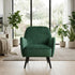Modern Accent Velvet Chair - RELPHE GREEN