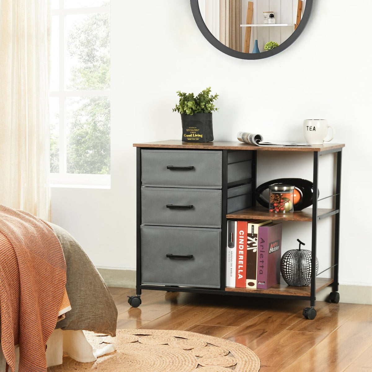 Remiel Kitchen Cart
