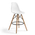 Modern Bar Stool, Solid Beech Wood Legs – RICO BAR-63 WHITE
