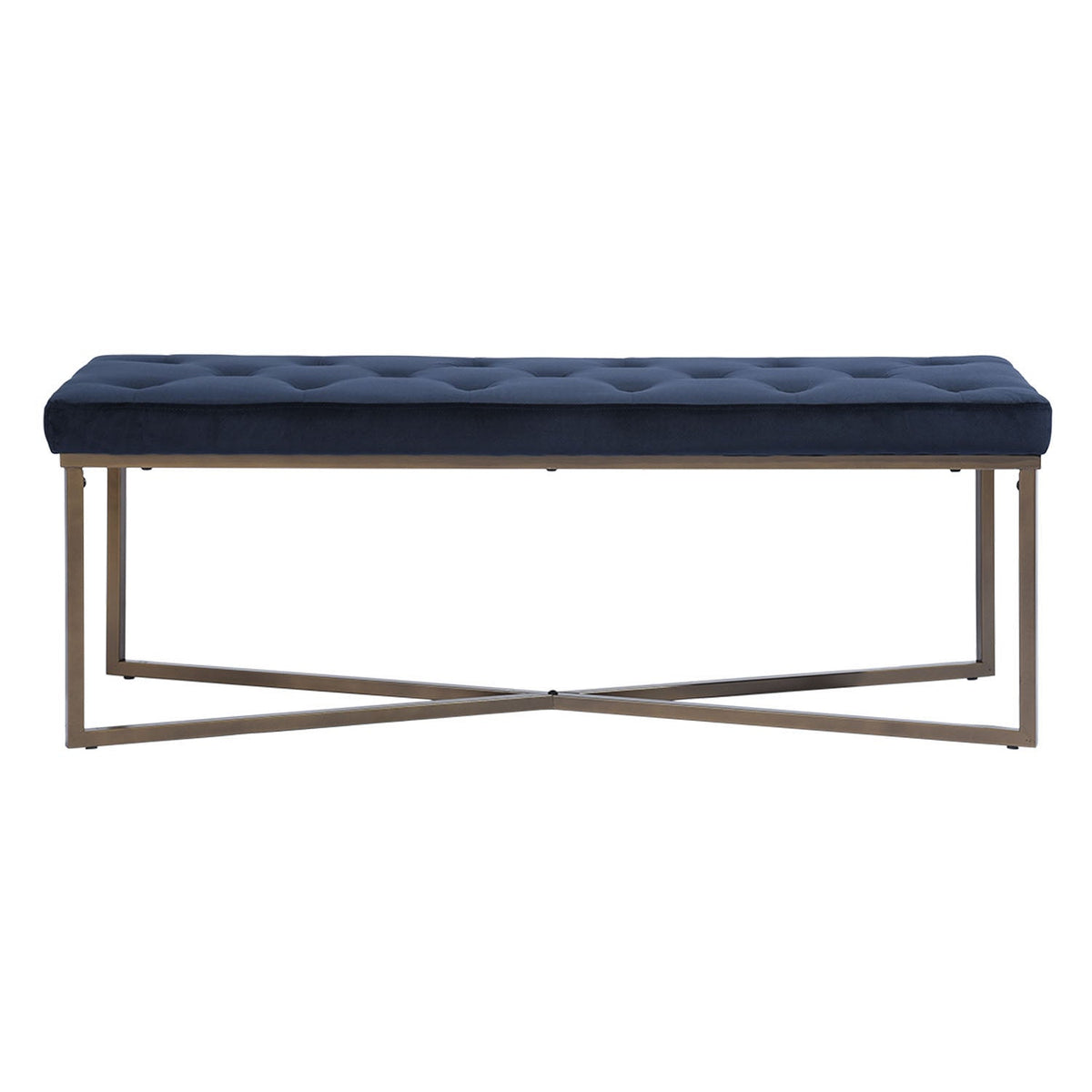 Rizzo Velvet Bench