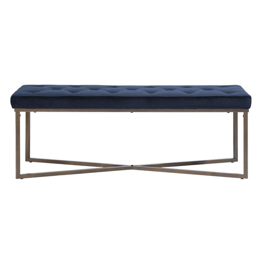 Rizzo Velvet Bench